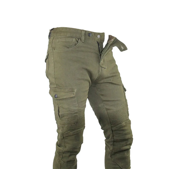 Motorcycle Jeans Pantalones Motocicleta Hombre Featherbed Jeans
