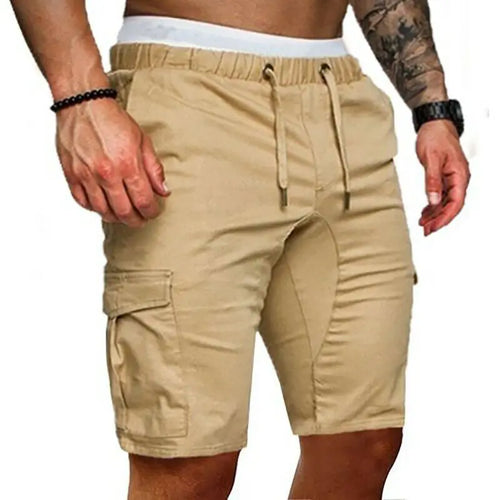 Casual Shorts Mens Summer Cargo Shorts Gym Sport Running Workout Cargo