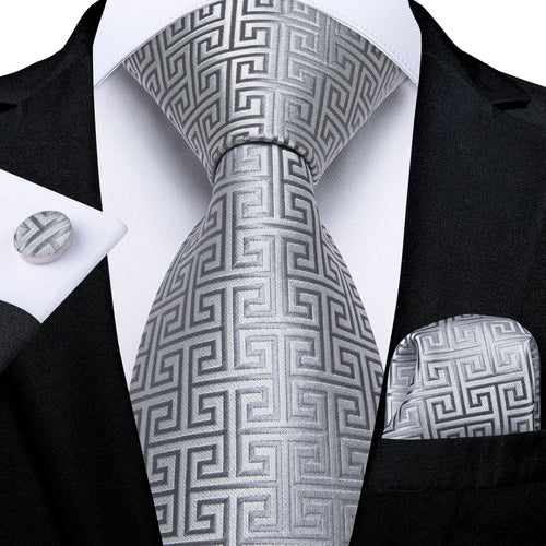 DeBanker Men Necktie Teal Blue Paisley Designer Silk Wedding Tie For