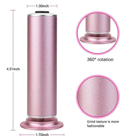 Professional Electric Foot Care Grinder Heel File Grinding Exfoliator