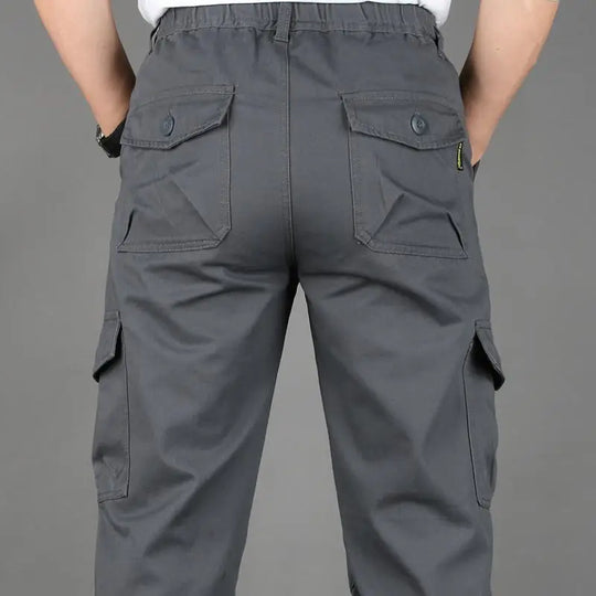 Men's Tactical Trousers Large Size Loose Casual Pants Running Overalls