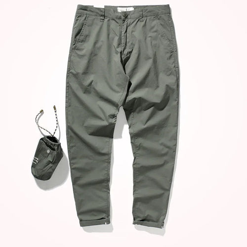 2021 Summer New Japanese Style Men's Thin Quick-drying Stretch Casual
