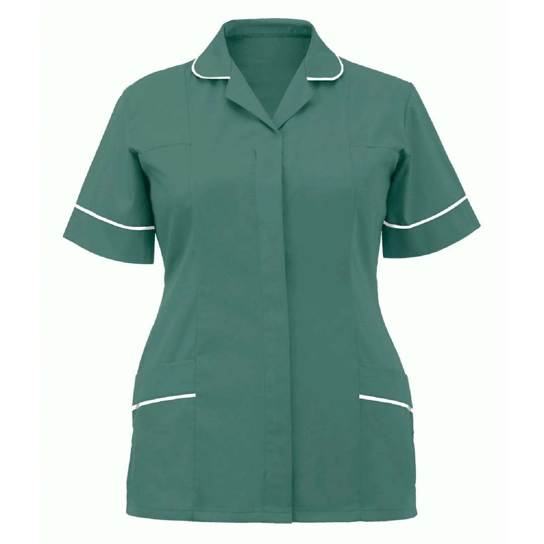 Women Nurses Tunic Uniform Clinic Carer Lapel Protective Clothing Tops