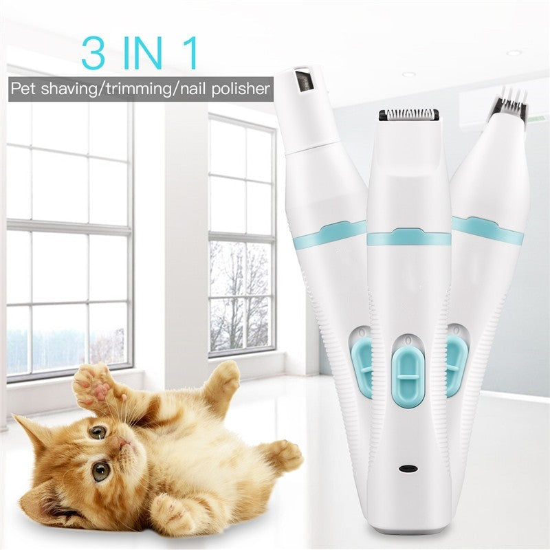 3-in-1 Pet Hair Trimmer – Groom, Shave & Detail Your Pet’s Coat Effortlessly