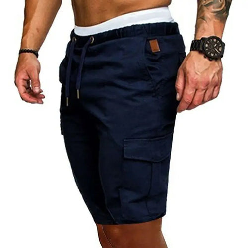 Casual Shorts Mens Summer Cargo Shorts Gym Sport Running Workout Cargo