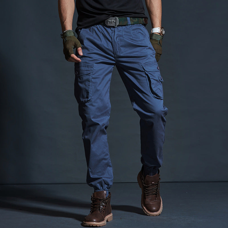 High Quality Khaki Casual Pants Men Military Tactical Joggers