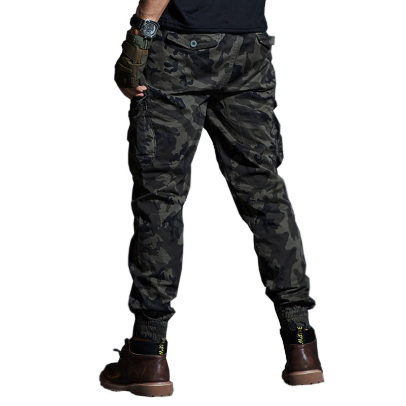 High Quality Khaki Casual Pants Men Military Tactical Joggers