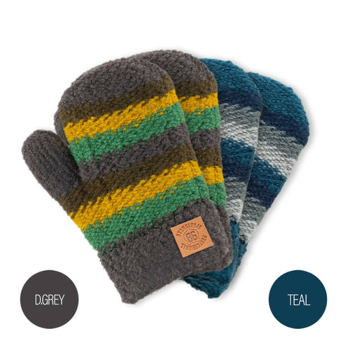 Sierra Soft Knit Mittens for Baby or Toddler - 2-Pack Unisex Gloves