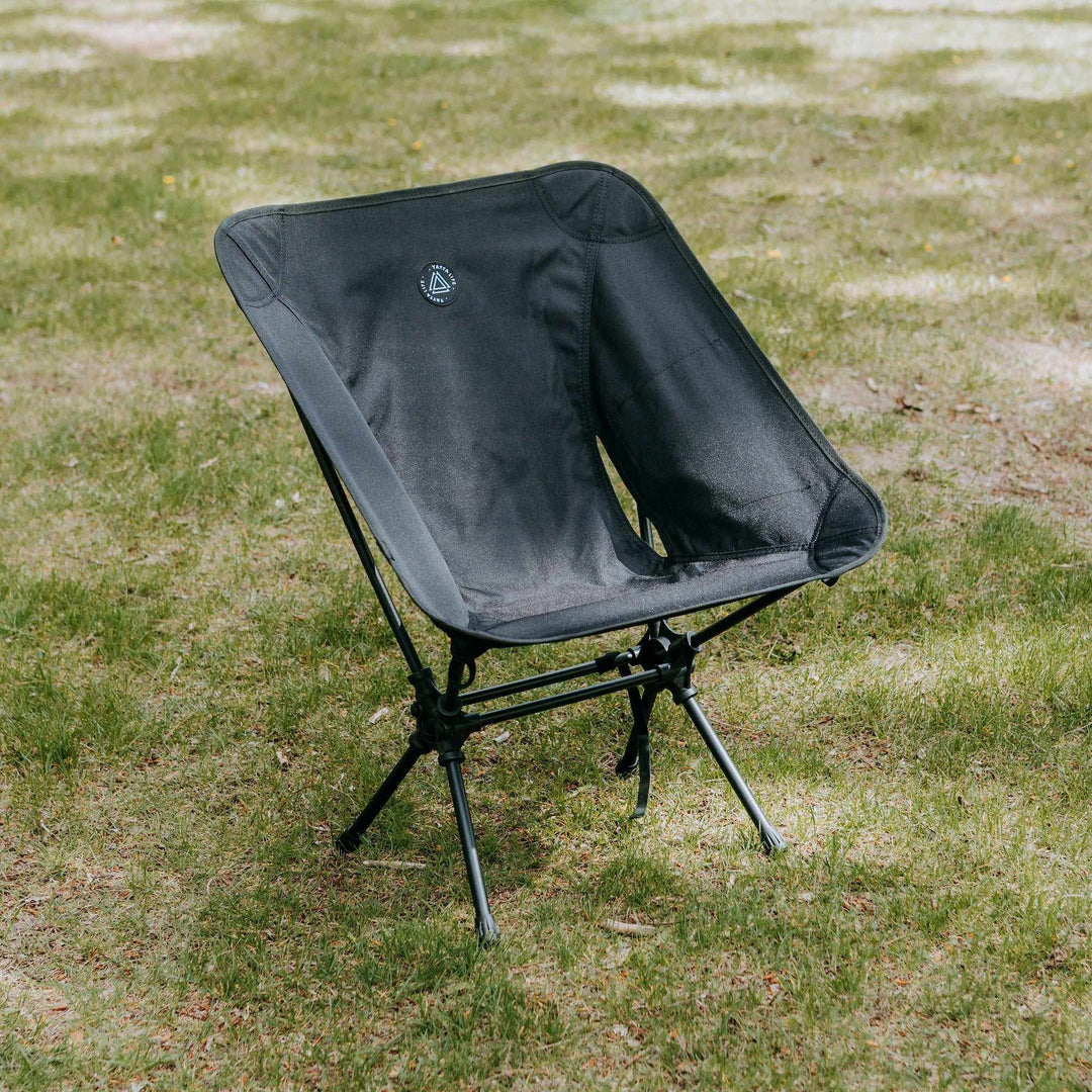 Low Back Ultralight Folding Camping Chairs With Storage Pouch - Army