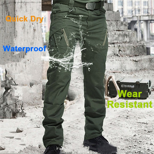 Men City Military Tactical Pants Combat Cargo Trousers Multi-pocket