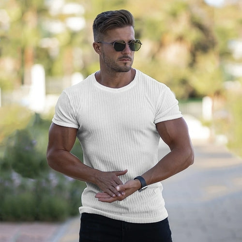 Men's V-Neck Slim Fit Tee