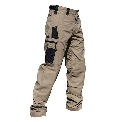 Men's Cargo Pants Multi Pockets Work Trousers Casual Tactical Pants
