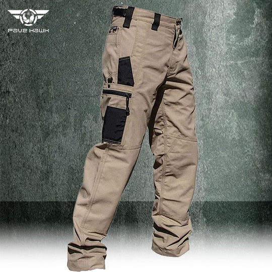 Men's Cargo Pants Multi Pockets Work Trousers Casual Tactical Pants