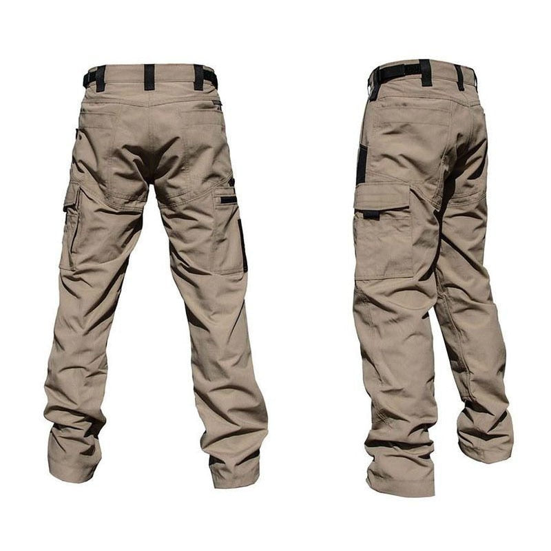 Men's Cargo Pants Multi Pockets Work Trousers Casual Tactical Pants
