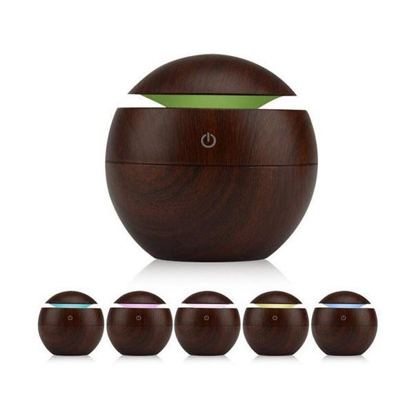 Milano Ultrasonic Usb Diffuser With 10 Aroma Oils 130Ml