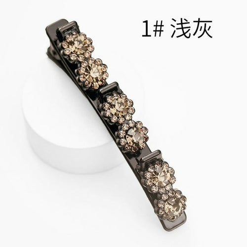New Korean Elegant Hairpins Hairgrips Crystal Rhinestone Barrettes