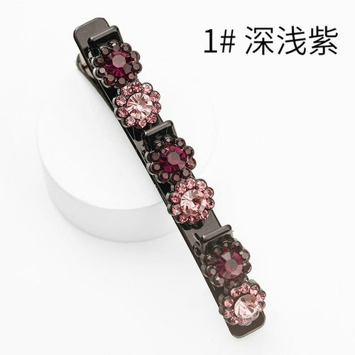 New Korean Elegant Hairpins Hairgrips Crystal Rhinestone Barrettes