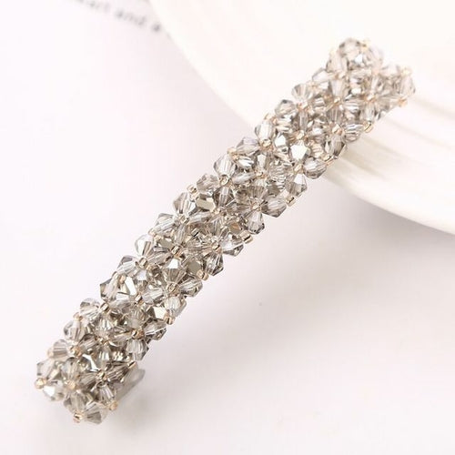 New Korean Elegant Hairpins Hairgrips Crystal Rhinestone Barrettes