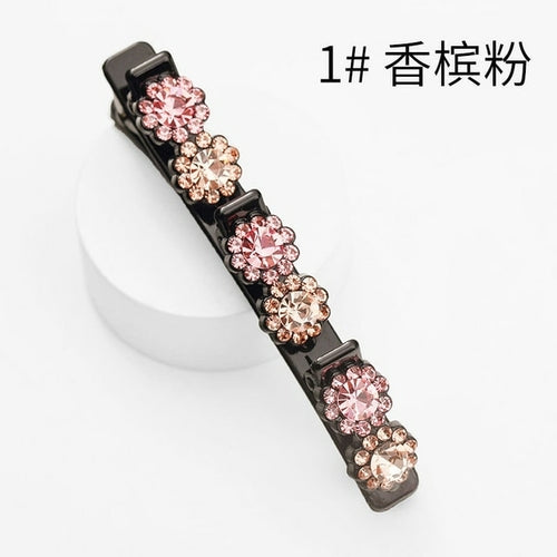 New Korean Elegant Hairpins Hairgrips Crystal Rhinestone Barrettes