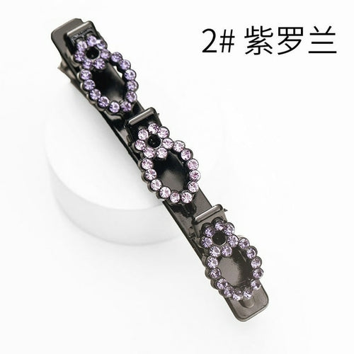 New Korean Elegant Hairpins Hairgrips Crystal Rhinestone Barrettes