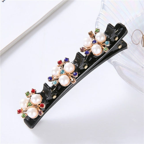 New Korean Elegant Hairpins Hairgrips Crystal Rhinestone Barrettes