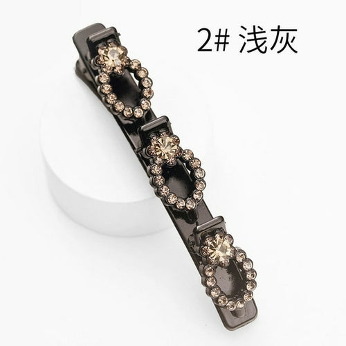 New Korean Elegant Hairpins Hairgrips Crystal Rhinestone Barrettes