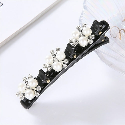 New Korean Elegant Hairpins Hairgrips Crystal Rhinestone Barrettes