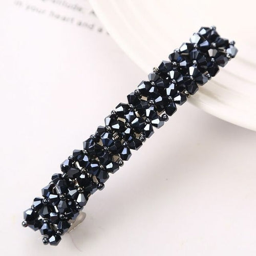 New Korean Elegant Hairpins Hairgrips Crystal Rhinestone Barrettes