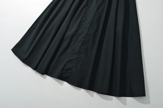 Super Fairy House Retro Waist Trimming Spaghetti Straps Large Skirt