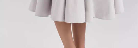 Super Fairy House Retro Waist Trimming Spaghetti Straps Large Skirt