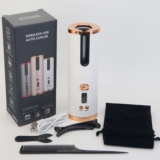 Wireless Hair Curler Cross-Border Fully Automatic Hair Curler USB Charging Bean Bag Portable For Home Hair Curler