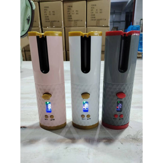 [Men and Women Neutral] Wireless Charging Hair Curler Electric Hair Curler Automatic Non-Ironing Bean Bag Curly Hair Curling Device