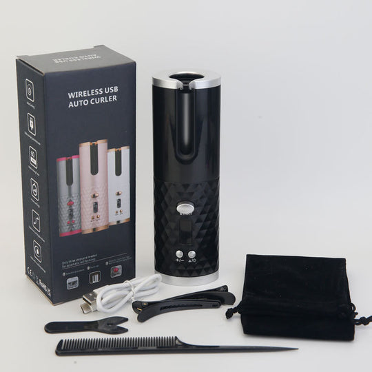 Wireless Hair Curler Cross-Border Fully Automatic Hair Curler USB Charging Bean Bag Portable For Home Hair Curler