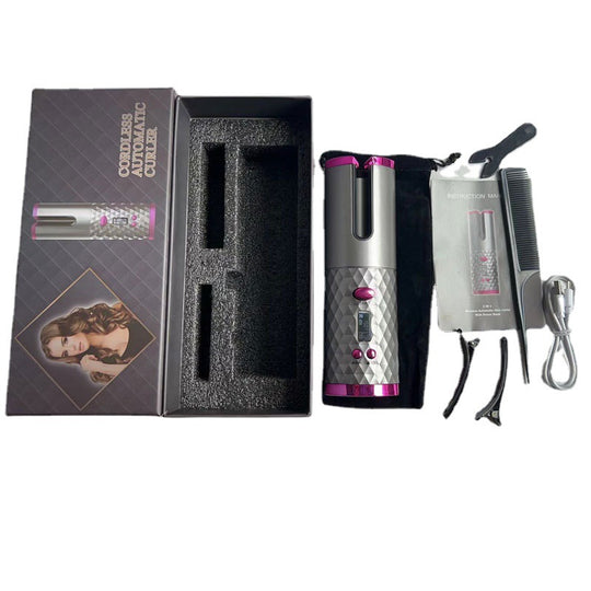 Wireless Hair Curler Cross-Border Fully Automatic Hair Curler USB Charging Bean Bag Portable For Home Hair Curler