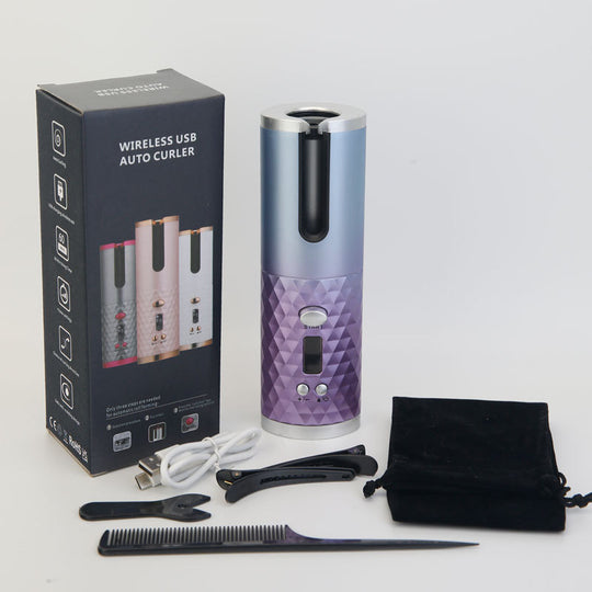 Wireless Hair Curler Cross-Border Fully Automatic Hair Curler USB Charging Bean Bag Portable For Home Hair Curler