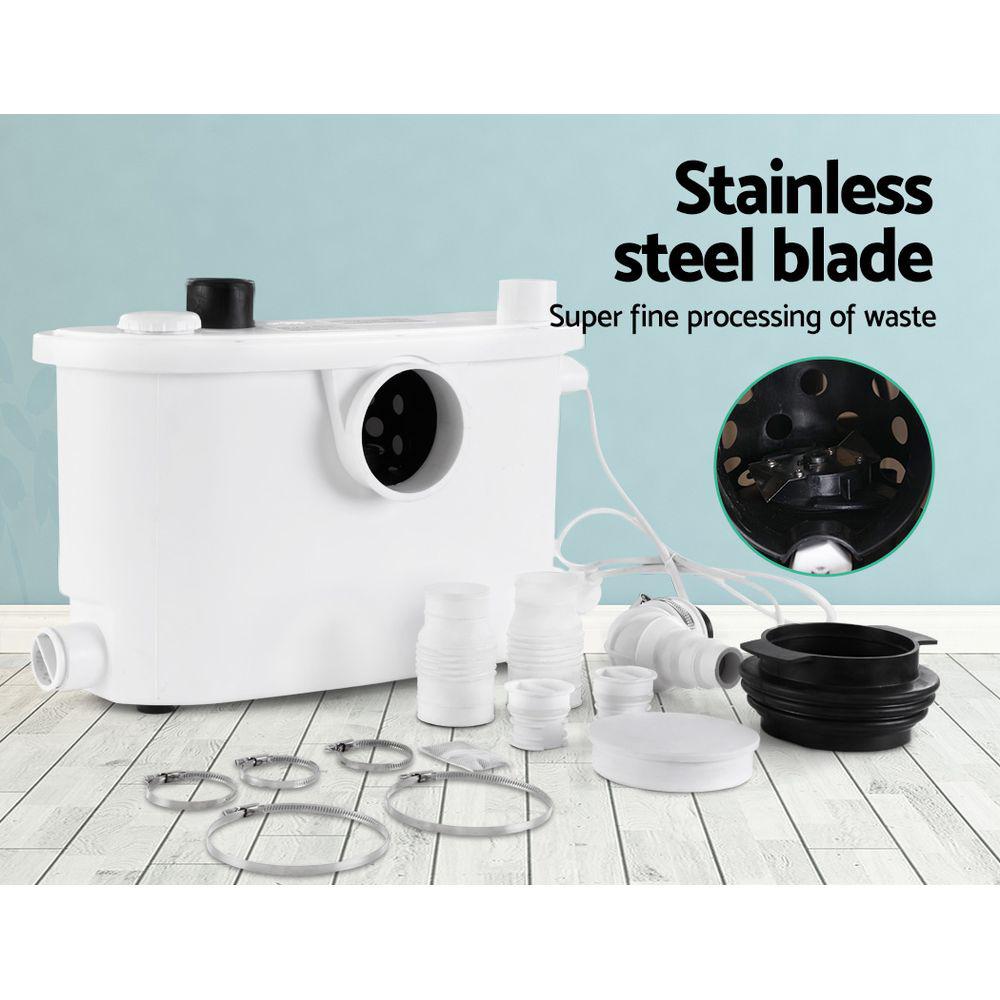 Giantz Macerator Sewerage Pump Waste Water Marine Toilet Disposal Unit