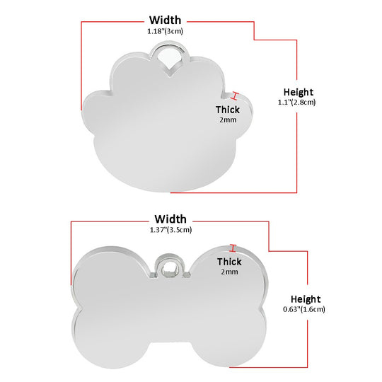 Personalized Dog ID Tag Pet Dog Accessories