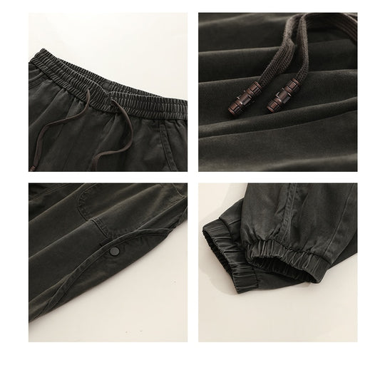 Plus Size Japanese Streetwear Oversize Cargo Pants Men Clothing