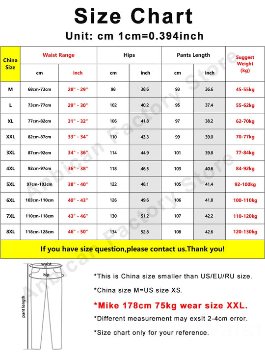 Plus Size Jeans Men Loose Joggers Streetwear Harem Jeans Cargo Pants