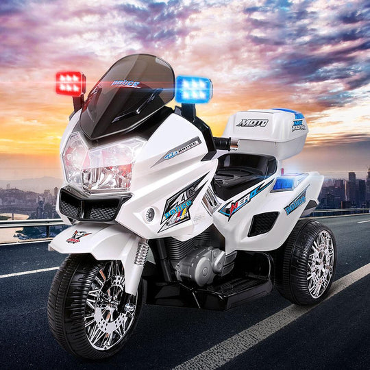 Rigo Kids Electric Ride On Patrol Police Car BMW-Inspired S1K 6V
