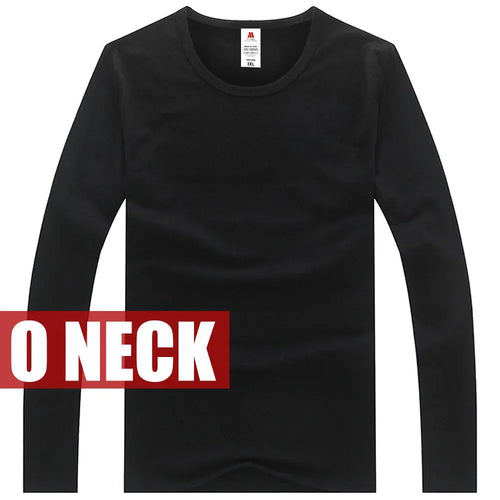 2024 Spring High-elastic Cotton T-shirts Male V Neck Tight T Shirt Hot