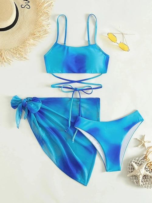 Serena Three-Piece Swimsuit – Stylish & Chic Swimwear Set