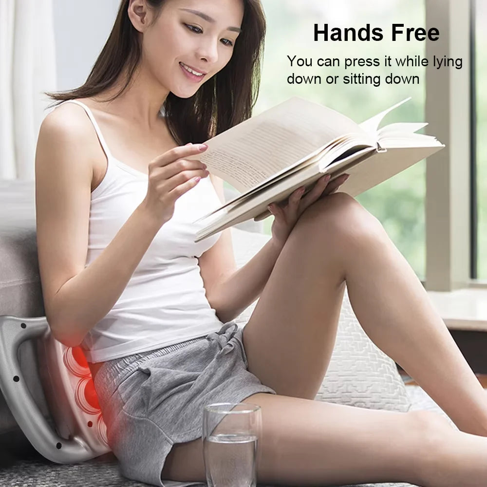 Gun Muscle Massager Gun Sixteen-head High Frequency Neck Shoulder Waist Massage Machine Professional Fascia Massage Gun