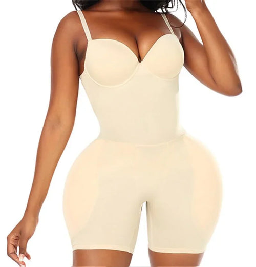 Removable Hip Padded 3D Cup Open Crotch Row Hook Buckle Back