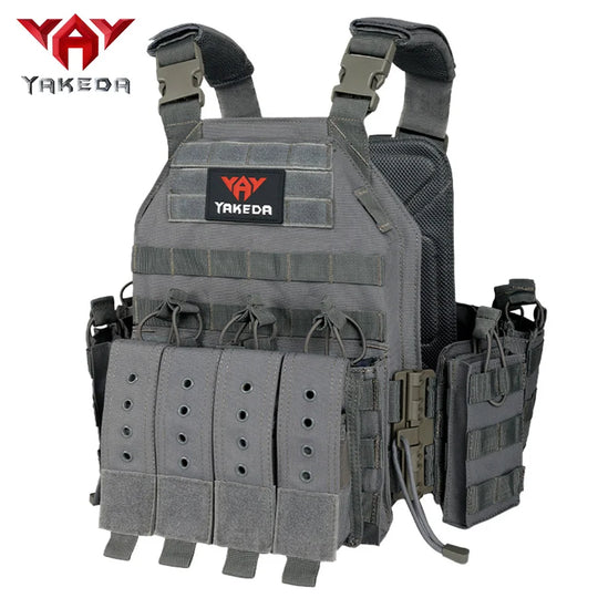 Quick dismantling tactical training vest outdoor CS protective equipment combat vest camouflage suit
