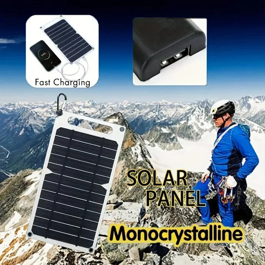 35W Sunpower Portable Solar Panel 5V Solar Plate WithUSB Safe Solar Phone Charger.