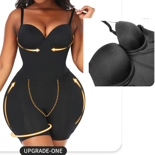 Removable Hip Padded 3D Cup Open Crotch Row Hook Buckle Back