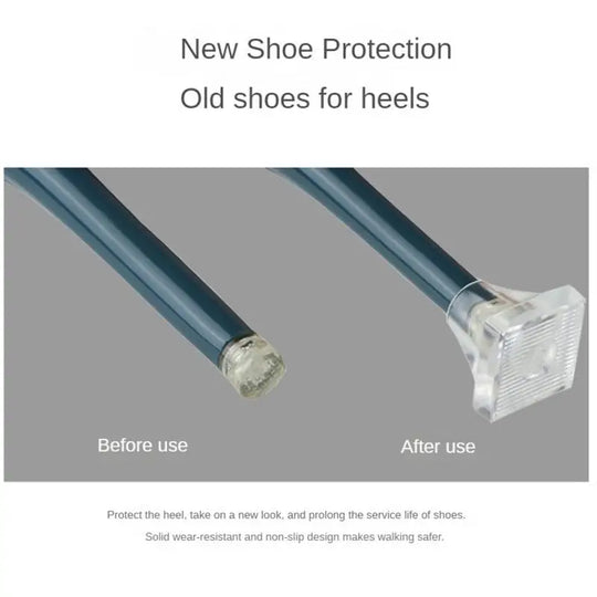 2Pcs High Heels Protector Cover Stoppers Stilettos Latin Dance Shoes