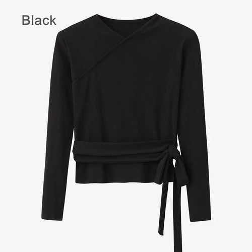 AS 2024 Autumn winter woman clothes thicken ribbing closed-fit wrap