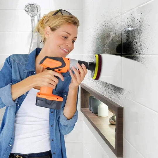 Electric Drill Brush Kit Electric Cleaning Brush Tool for Car Tile